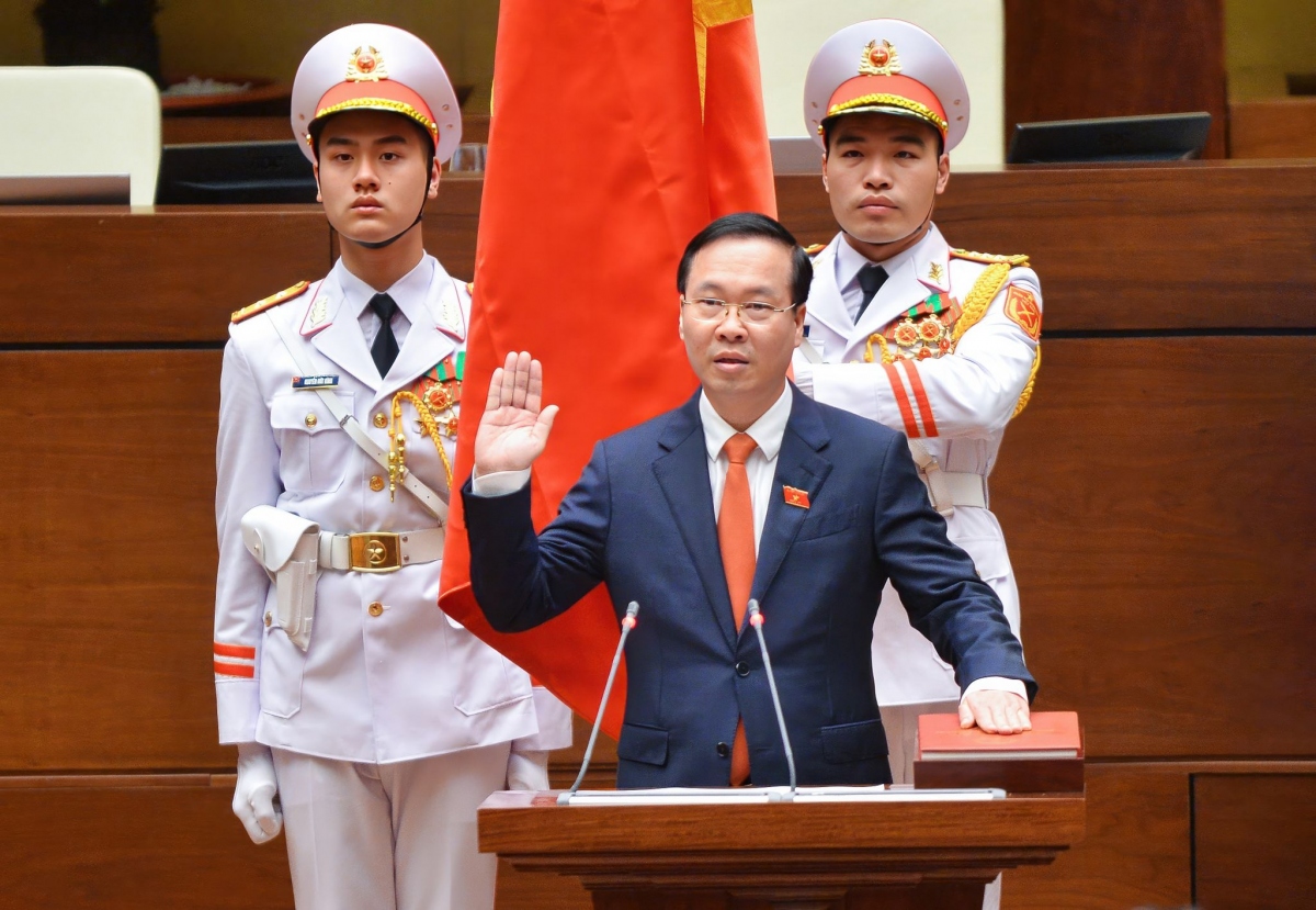 Tân Chủ tịch nước Võ Văn Thưởng tuyên thệ nhậm chức